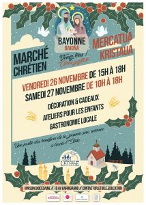 Marché de Noël chrétien Bayonne